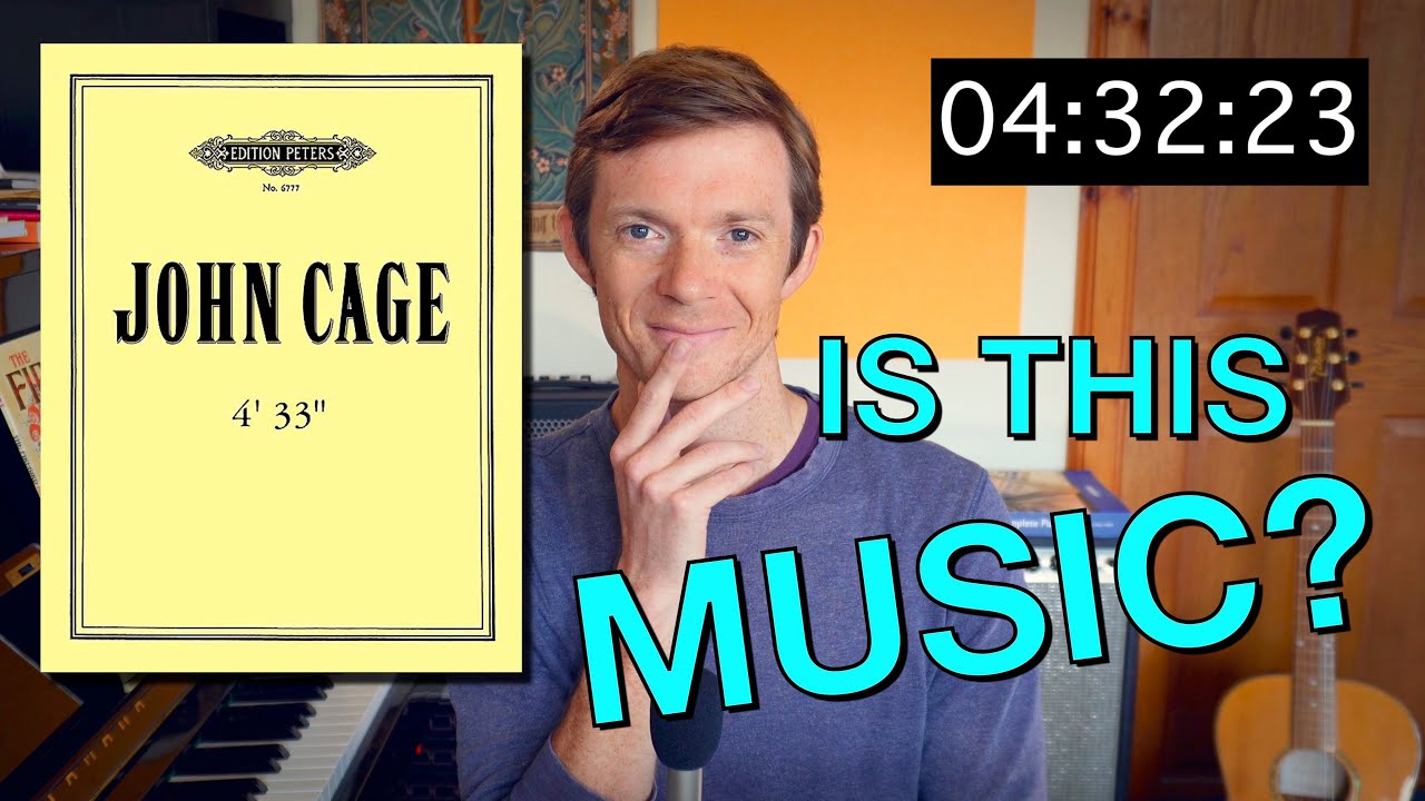 Is John Cage’s 4’33” actually MUSIC? Listen with me and find out | Good Art Bad Art #45