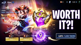 HONOR OF KINGS NEW MYTHIC LUCKY DRAW! 😱 I Spent 5,000 Tokens! screenshot 3