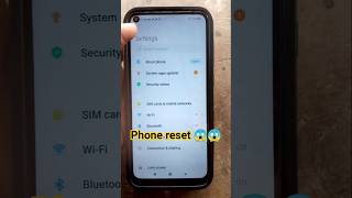 redmi note 9 phone reset trick 😱♦️#ytshorts #tuche #resetphone