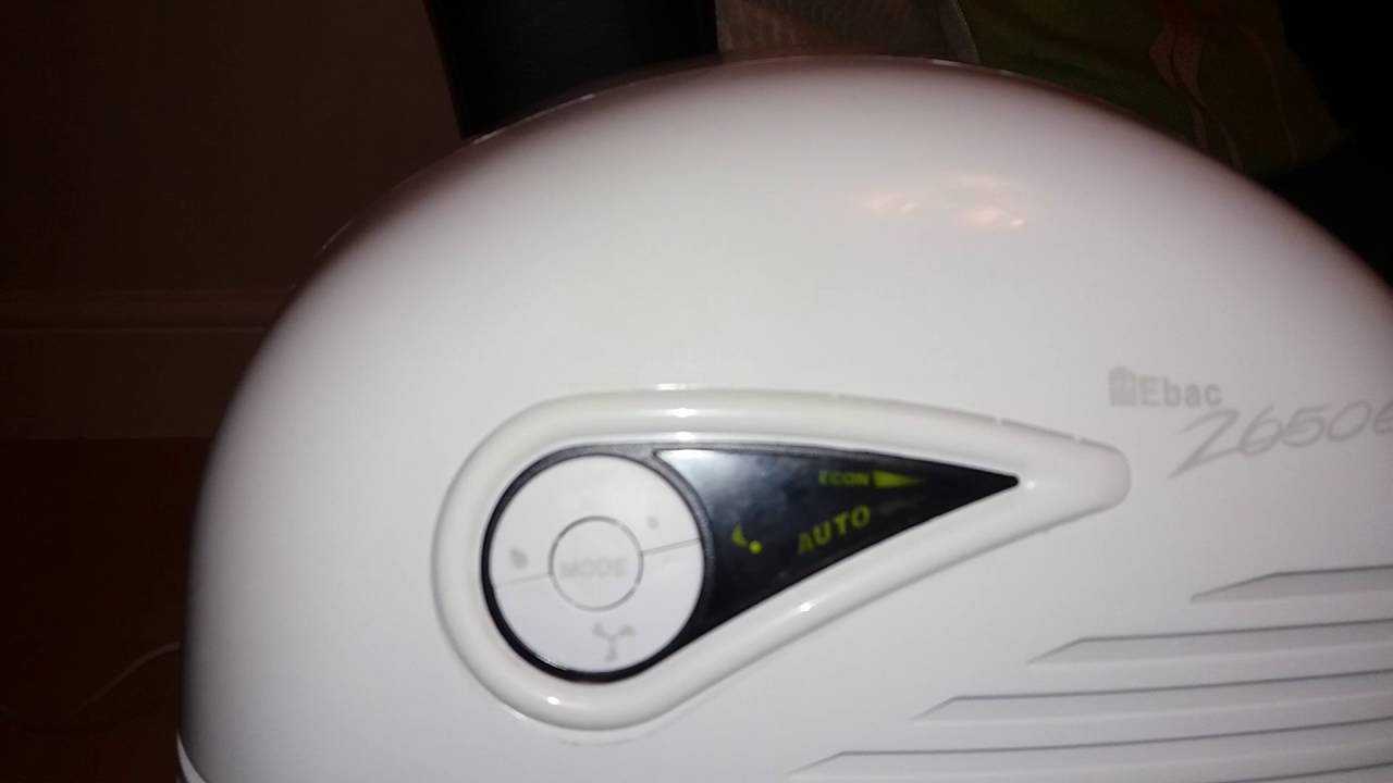 Ebac 2650e dehumidifier review YouTube
