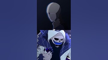 GASTER VS ERROR404!SANS #undertale #sans #gaster #battle