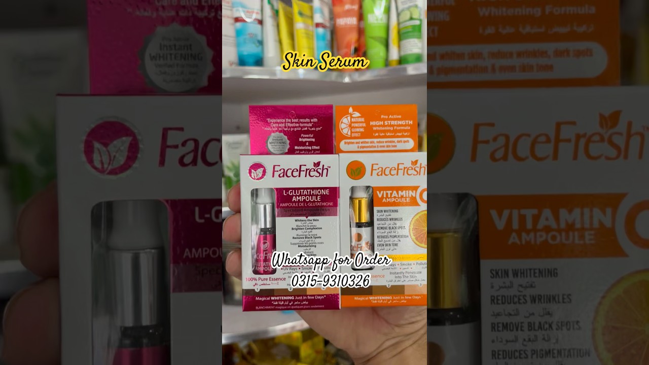 Face fresh skin serum 🫣 