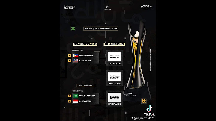 IESF 2024 MLBB Male Results of Playoffs #mobilelegends #mlbb #ml #shorts #malaysia #philippines #my