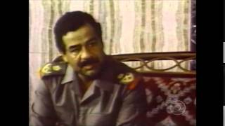 Entrevista do ex-ditador do Iraque Saddam Hussein para a Rede Globo (1981)