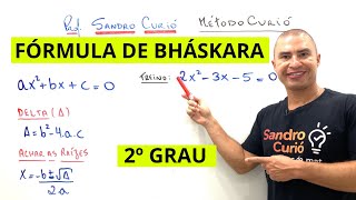 FÓRMULA DE BHASKARA | RÁPIDO e FÁCIL