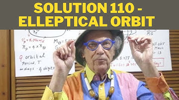 Solution Problem 110 - Elleptical Orbit