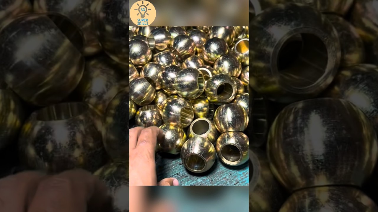 Ralling Balls Manufacturing from Rusty Rods 