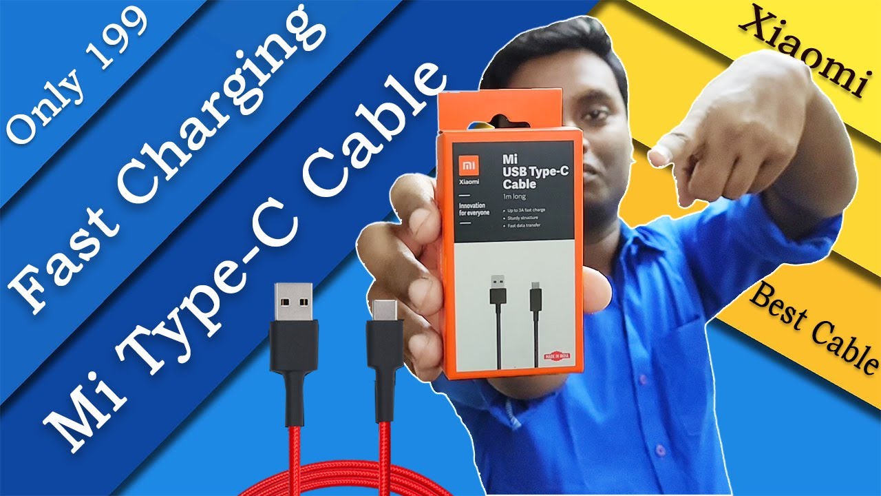 Mi Type C cable Unboxing & Full Review | Fast Charge Your Phone | Best Cable for You