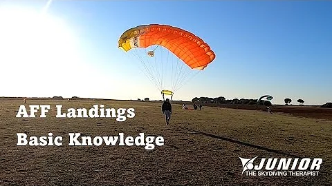 AFF final approach and landings - Basic information - Learn to Skydive in Europe