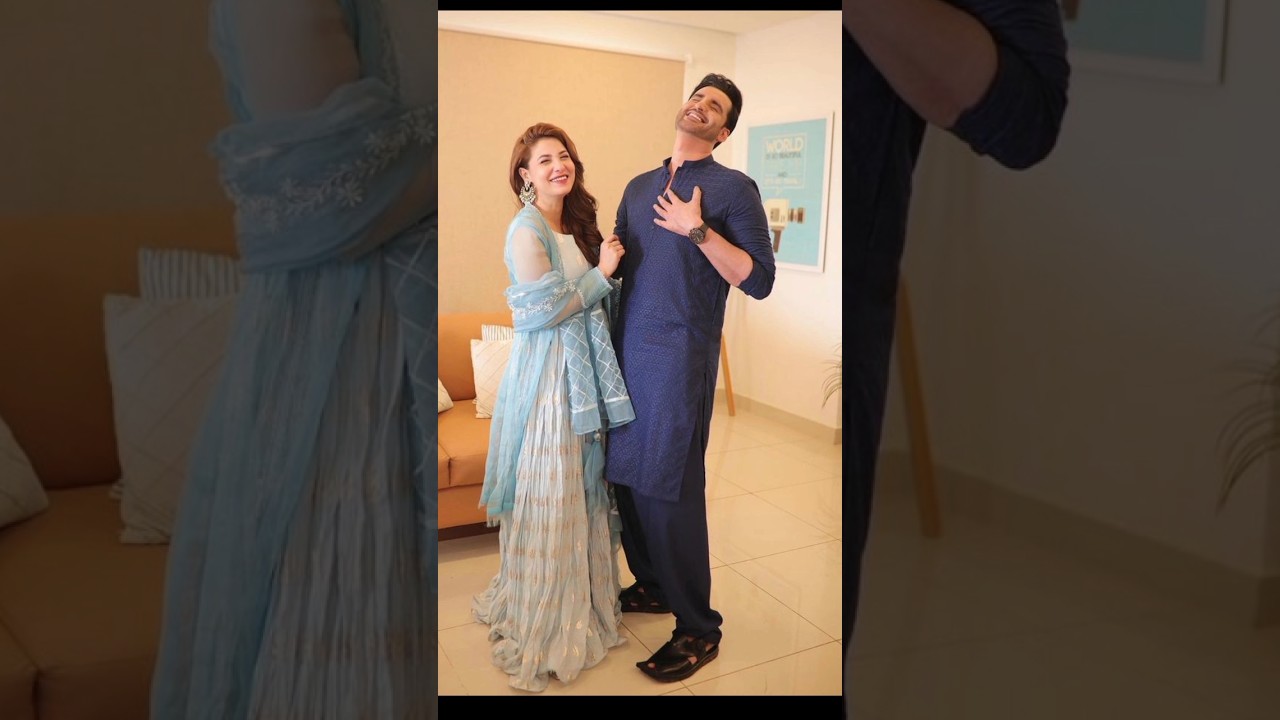 ⁣Hina Altaf Beautiful pictures with Husband#aaghaali#hina#hinaaltaf#actor#pakistaniactress#actress