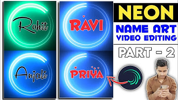 How to make neon circle status || Reels viral video editing || Alightmotion status video editing