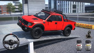 4x4 Monster Truck Parking Level 🔥 Hardest Ramp Challenge | Car Parking Game Android Gameplay 4K screenshot 3