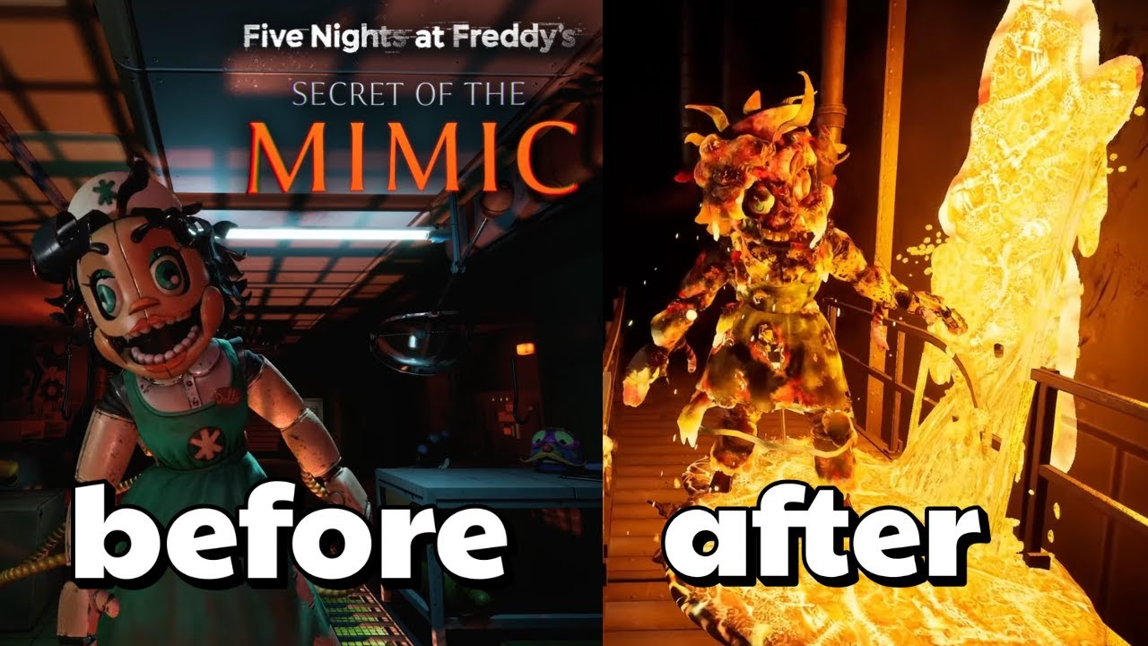 How Is She Still Alive After This! Fnaf Secret Of The Mimic Part 3 ...