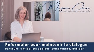 5.3. Reformuler pour maintenir le dialogue
