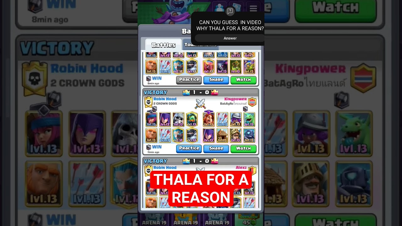 Unstoppable Deck for Trophy Pushing to Legendary Arena!  