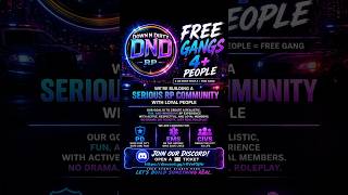 https://discord.gg/r6VefGjNr #gta #seriousrp #fyp #DownNDirtyRP
