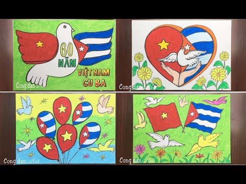 Video Vẽ tranh | Việt Nam - Cuba thắm tình đoàn kết | Những... - youtube