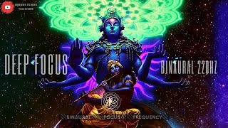 🌈 Elevate Your Mind: 220Hz Harmony for Deep Focus 🚀 | Binaural Beats Intelligence & Serenity 🎶