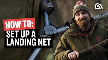 How To Set Up a Landing Net | Carp Fishing Tips | Trakker