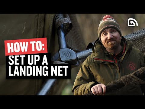 How To Set Up a Landing Net | Carp Fishing Tips | Trakker