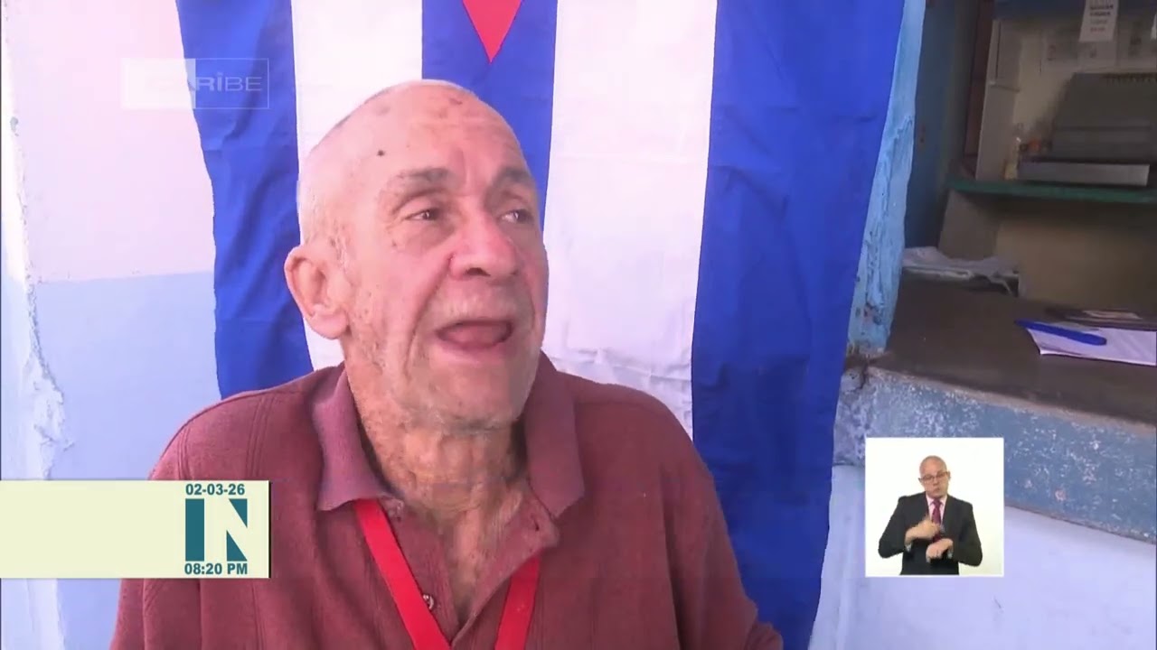 Distribución de donativo de alimentos enviado por México a Cuba