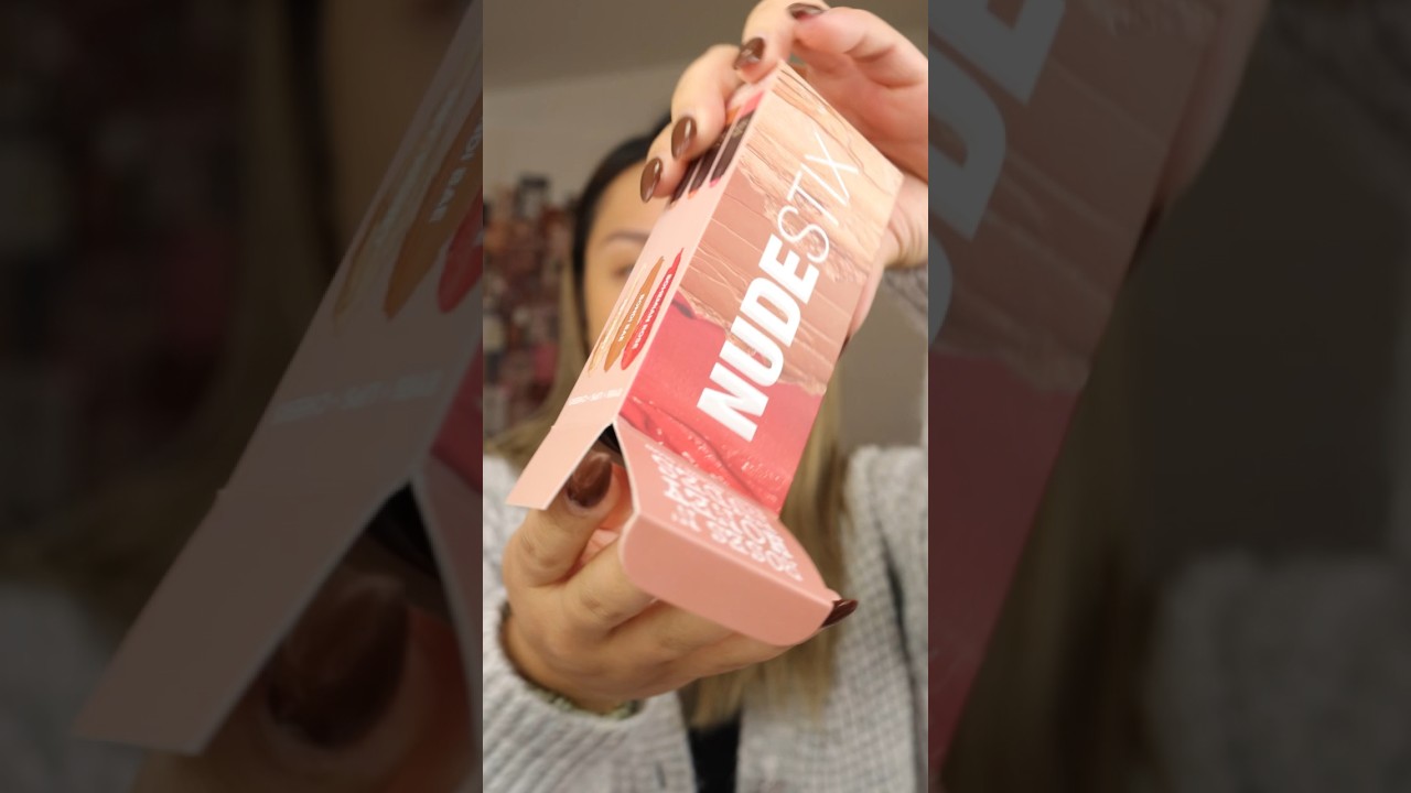 ASMR unboxing: nudestix minis! 