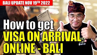 How to Get Bali Visa on Arrival online - Bali Travel Guide screenshot 2