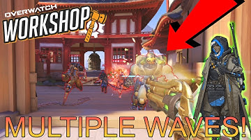 How to code MULTIPLE BOT WAVES in the Overwatch Workshop! (fully customizable!)