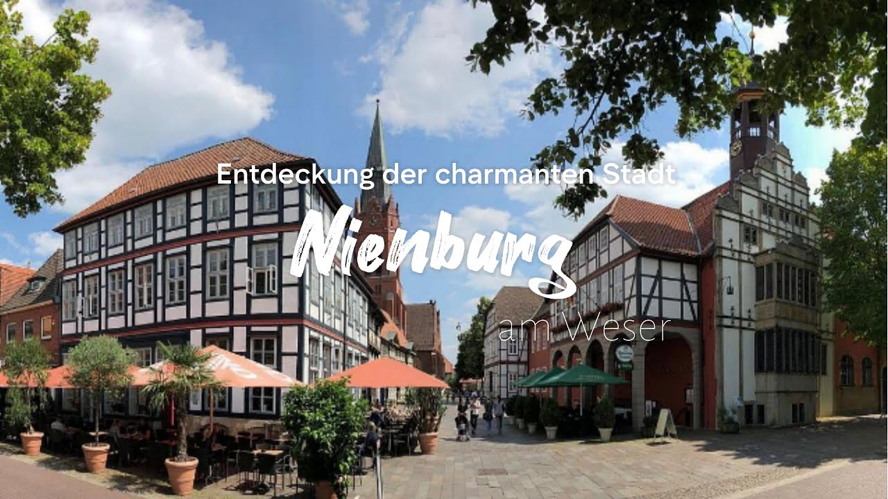Nienburg/Weser | Walking Tour  4K  2025