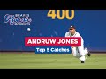 Top 5 Andruw Jones Catches | Historic Moments