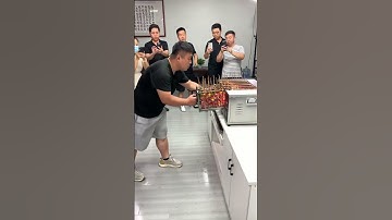 50 skewers can be grilled in four minutes, 360-degree automatic rotation🥰