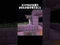 エンドロットを見て、あなたが必ず考えること #マイクラ #マインクラフト #minecraft #shorts