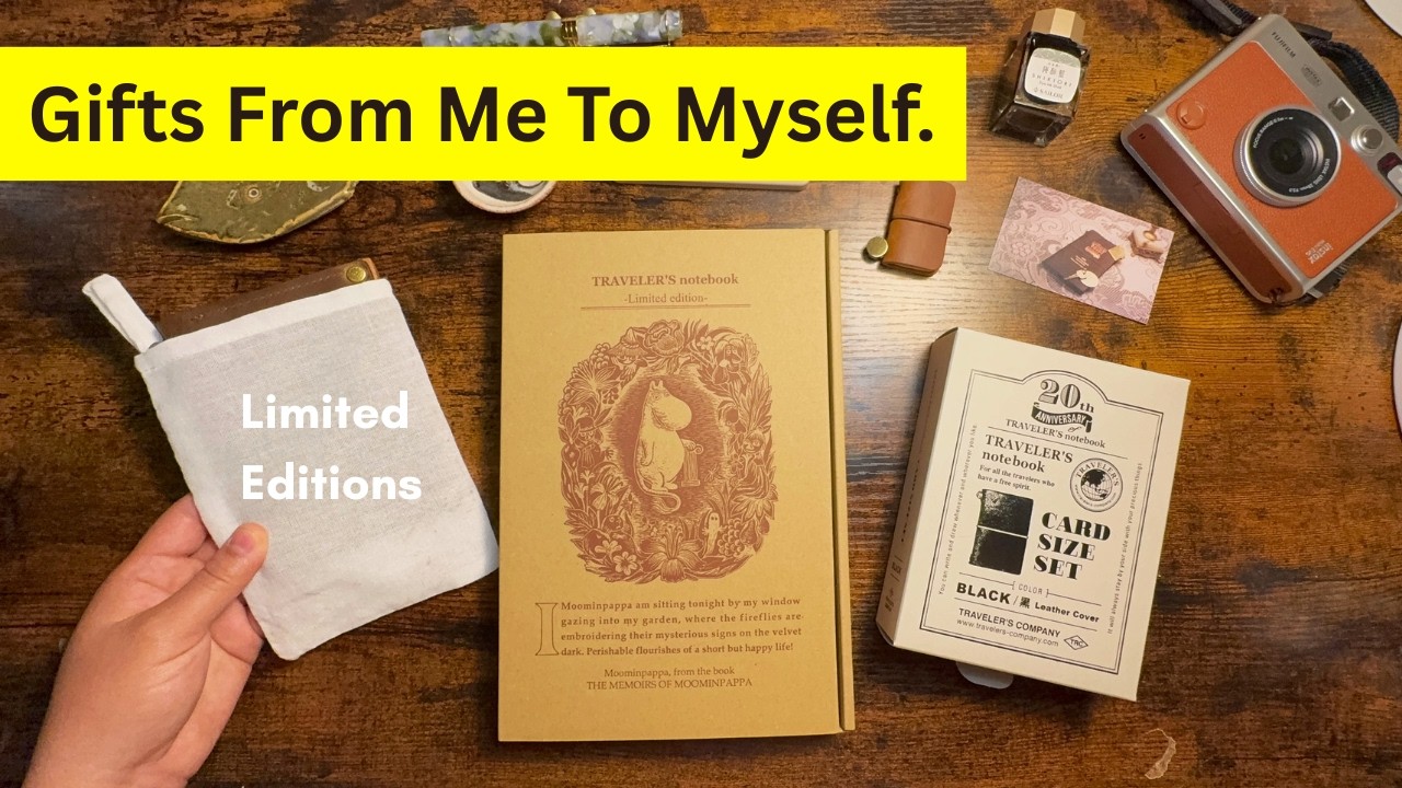 NEW Travelers Notebooks: Moomin, 20th Anniversary, Truly Yours