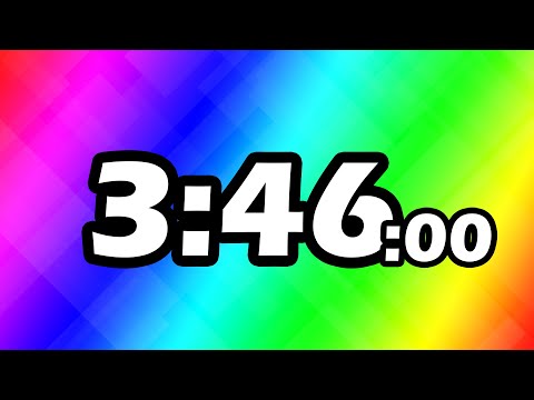 3 Minutes and 46 Second TIMER Countdown
