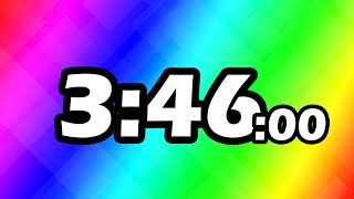 3 Minutes and 46 Second TIMER Countdown