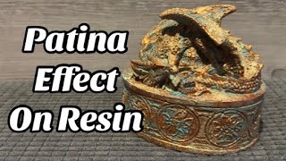 #086 Resin Dragon Jewellery Box