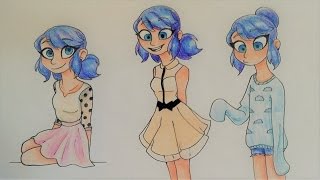 Marinette Fashion: Request SpeedDraw