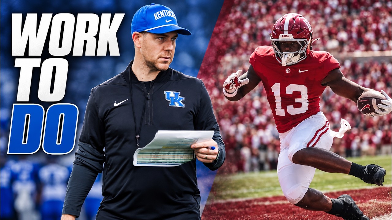 Thumbnail for 32 UNANSWERED! | Kentucky Alabama Postgame Reactions