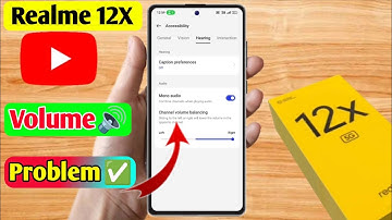 realme 12x me volume kaise badhaye, realme 12x volume problem
