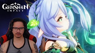 Rukkhadevata Sacrifice & Nahida Cries Cutscene 3.2 Archon Quest Genshin Impact Reaction
