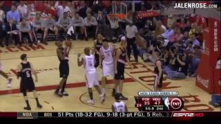 Yao Game 6 Highlights - Amazing Block on Steve Blake