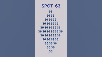 can you find 63 in 5 seconds? #braintestsolution #brainmasti #game #quiz #maths #brainlearning