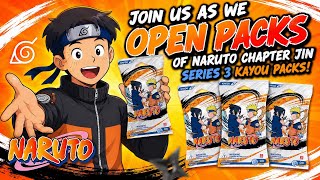 Join Us As We Open Some Packs Of Naruto Chapter Jin Series 3 Kayou Packs! 🔥 #kayou #cardopening  