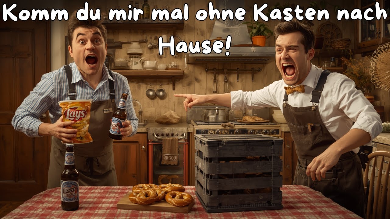 Komm du mir mal ohne Kasten nach Hause! 🍺🤣 | Lustiger Bier-Schlager 2025