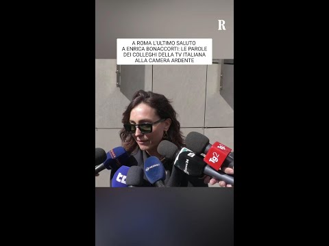 Video L'ultimo saluto a Enrica Bonaccorti