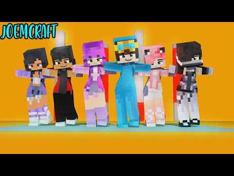 CASH, APHMAU, NICO, ZOEY, MIA | COUPLE DANCE | GANGNAM STYLE | SUPERIDOL DANCE - Minecraft Animation