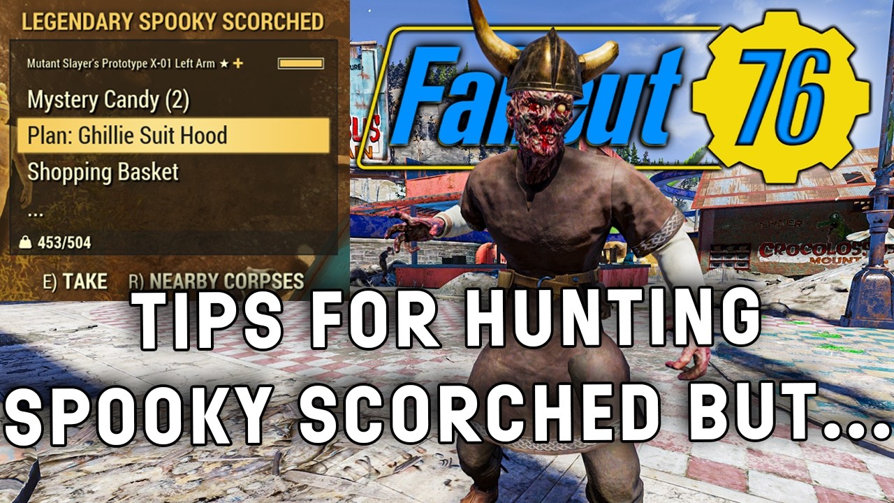 Fallout 76 Spooky Scorched Hunting Tips But There's A BIG Problem