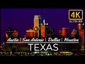 TEXAS 4K - Austin, San Antonio, Dallas, Houston - Aerial Drone Travel Tour