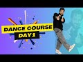 Dance course for beginners  day 1  for boys and girls