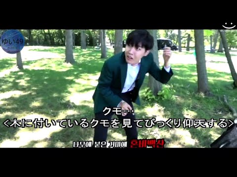 【BTS日本語字幕】花のような男ホビ！でも虫は怖いん